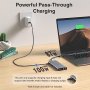 Нов 14 в 1 USB C докинг хъб Многопортов адаптер за лаптоп Dell HP Lenovo, снимка 5