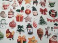 Дизайнерски скрапбук стикери Christmas gnomes V083 - 39 бр /к-кт, снимка 4