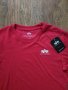 alpha industries 188505/328 speed red - страхотна мъжка тениска НОВА, снимка 9