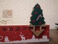 Дървени календари за отброяване на дните до Коледа., снимка 10