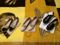 Комплект Stradivarius чисто нови обувки + черни и бежови еспадрили - 37 номер, снимка 1 - Дамски ежедневни обувки - 36319558