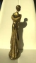 Статуетка на изискана дама в стил Art Deco . , снимка 4