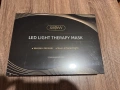 Нова LED маска за лице безжична светлинна терапия 4 режима силикон, снимка 2