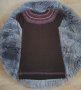 Кафява блуза плетиво H&M, S размер, снимка 2