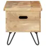 vidaXL Ракла, 90x40x45 см, мангово дърво масив, снимка 3