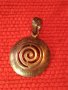 КРАСИВО АЖУРНО СРЕБЪРНО АРТ МЕДАЛЬОНЧЕ СРЕБРО 925 ПЕНДАНТ ВИСУЛКА 38426, снимка 2