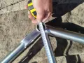 Титаниева рамка за велосипед колело , снимка 4