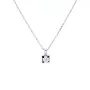Златнo колие с диаманти 0,18Ct. чистота:SI 50см. модел:42923-1, снимка 1