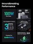Ново бързо зарядно UGREEN Nexode Pro - 100W USB C за MacBook/iPhone/Galaxy, снимка 8