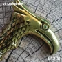 Бастун със скрит кинжал (Орел - 6 ) Златен, снимка 1
