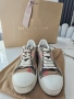 Обувки Burberry White/Beige Nova Check Canva, снимка 2