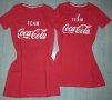 Рокли мама и дъщеря Coca-Cola 100% cotton , снимка 6