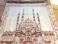 Старинно турско молитвено килимче джамията Селимийе в Едирне - красота в златни нишки - направете, снимка 2