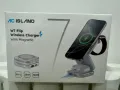 Безжична станция за зареждане AC Island 5 в 1, зарядно устройство Mag-Safe, титаниево сиво, снимка 9
