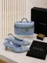 Gucci Дамска Светло Синя Чанта Гучи - Различни Модели Код E144, снимка 3