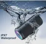 Безжична Bluetooth водоустойчива тонколона ORTIZAN X10 Преносима с LED светлина IPX7, снимка 2