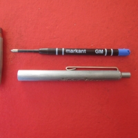 Страхотен химикал химикалка Маркант , снимка 5 - Ученически пособия, канцеларски материали - 36035945