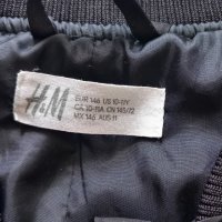 Черно яке H&M и дънки , снимка 5 - Детски якета и елеци - 42562874