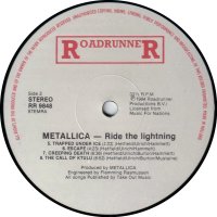 Metallica - Ride The Lightning 2016 Remastered - LP - плоча, снимка 5 - Грамофонни плочи - 41588987