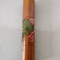 Дървена кутия за моливи 22 см. , снимка 2 - Други стоки за дома - 40810350