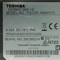 Toshiba Qosmio G50-12I / На части , снимка 5 - Части за лаптопи - 40954917