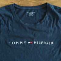 tommy hilfiger women's relaxed fit - страхотна дамска тениска , снимка 2 - Тениски - 41580177