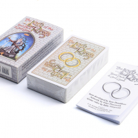 Таро карти: Lord of the Rings Tarot, 7x12 см с хартиена книжка, снимка 8 - Карти за игра - 36310572