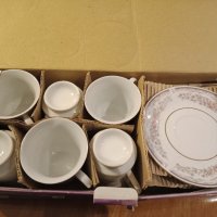 Порцеланов сервиз за чай - комплект 6 части /чаши и чинийки/ ново, неползвано, снимка 2 - Други стоки за дома - 38737423