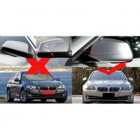 Черен лак капаци за огледала тип M5 на BMW F10 F11, снимка 6 - Аксесоари и консумативи - 34621126
