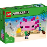 LEGO® Minecraft™ 21247 - Къща с аксолотл /ОНЛАЙН/, снимка 1 - Конструктори - 42200205