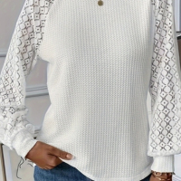 Блуза пролет/лято, снимка 1 - Блузи с дълъг ръкав и пуловери - 44665903
