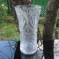 Кристална ваза, снимка 1 - Вази - 42144844