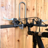 Метална опорна основа стойка за колело велосипед от кормилото max 20 кг., снимка 1 - Части за велосипеди - 36130567