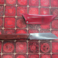 Немски касапски нож в кания , снимка 2 - Ножове - 36516065