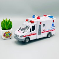 Детска играчка линейка, снимка 4 - Коли, камиони, мотори, писти - 40401872