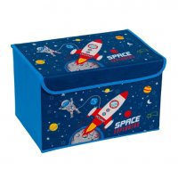 Кутия за съхранение с капак, Blue Space, Automat