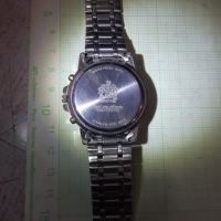 Часовник за ръка - кварцов - хронограф - работещ, снимка 8 - Мъжки - 7661976