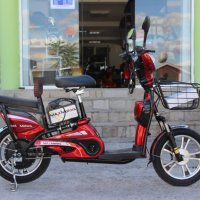 Електрически скутер-велосипед MaxMotors EBZ16 500W - RED, снимка 2 - Мотоциклети и мототехника - 41827547