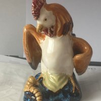 Порцеланова фигурка кокошка, снимка 1 - Колекции - 39418822