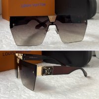Louis Vuitton 2023 висок клас мъжки слънчеви очила маска, снимка 1 - Слънчеви и диоптрични очила - 38998534