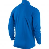 Nike Mens Element 1/2 Zip LS Running Shirt - страхотна мъжка блуза 2ХЛ КАТО НОВА, снимка 2 - Спортни дрехи, екипи - 39972175