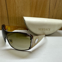 Дамски слънчеви очила Версаче Versace само за 200 лв. Перфектни с кутия. , снимка 2 - Други - 44523408