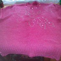 Плетена блуза, снимка 4 - Блузи с дълъг ръкав и пуловери - 35966860