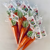 Подаръци за ученици / Морковчета от плат, снимка 4 - Други - 41954239