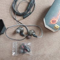 QKZ SK7 IEM слушалки тип тапи за компютър/лаптоп/телефон in-ear stereo mobile phone wired headset, снимка 2 - Слушалки, hands-free - 42450612