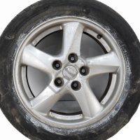 Алуминиеви джанти 5x114.3 с гуми R16 Mazda 5 (I) 2005-2010 ID: 121292, снимка 5 - Части - 44307655