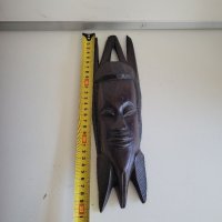 Африканска маска , снимка 4 - Антикварни и старинни предмети - 41323808