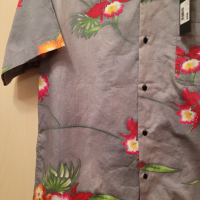 Replay 100% оригинална  риза с флорални мотиви, снимка 3 - Ризи - 36370314
