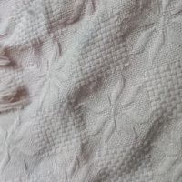 Ръчно плетена покривка цвят карамел, снимка 2 - Покривки за маси - 42250039