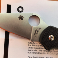 Сгъваем нож Spyderco Para 3 Lightweight, снимка 13 - Ножове - 36261818